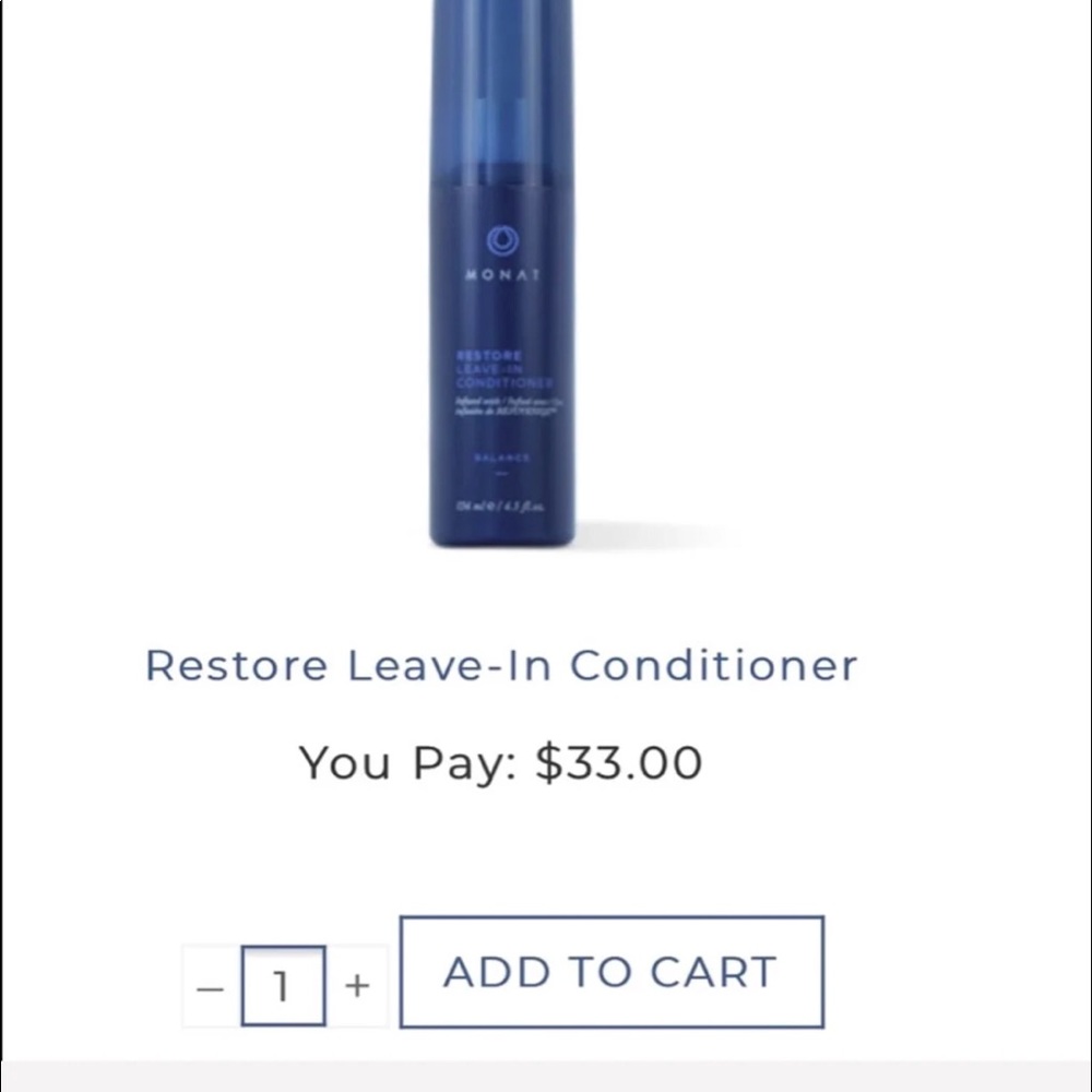 FOR @gfiorucci Monat Leave in Conditioner